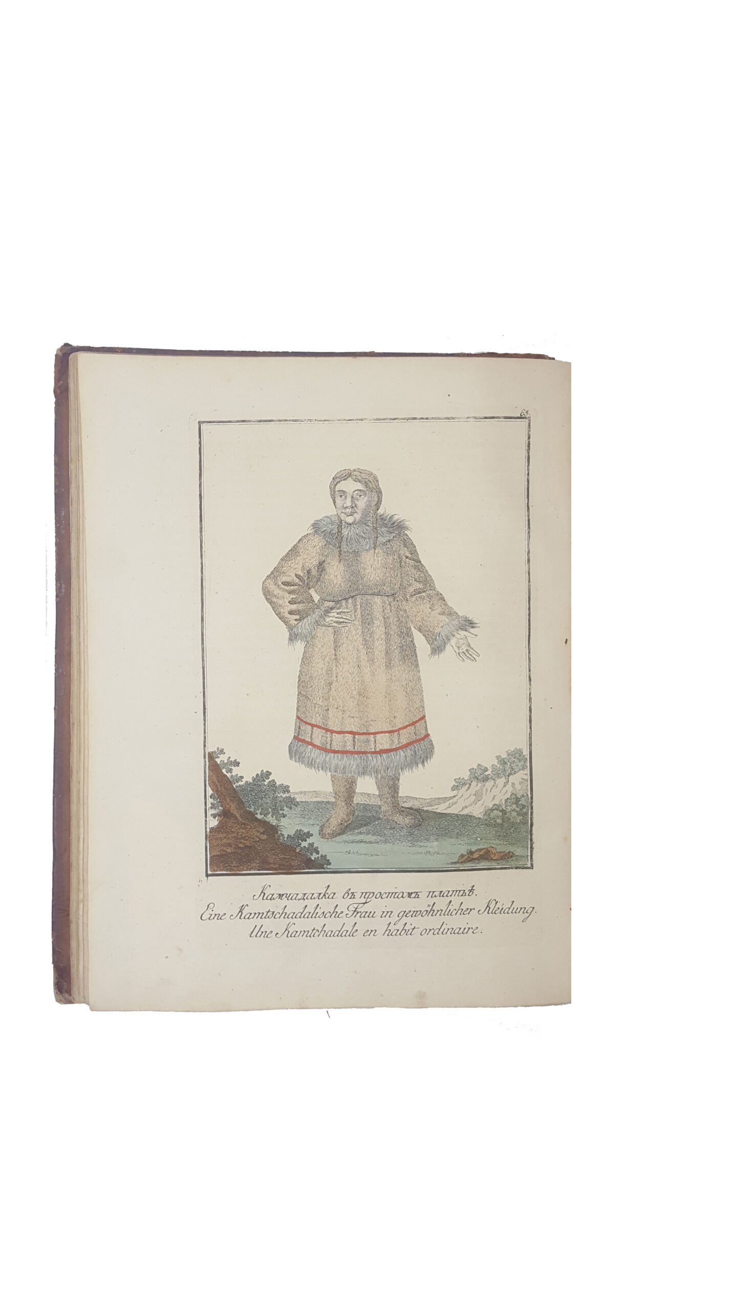 Описание всех обитающих в Российском Государстве народов, их житейских обрядов, обыкновений, одежд, жилищ, упражнений, забав, вероисповеданий и других достопамятностей. С  гравированными изображениями народов и  виньетами / творение, за несколько лет пред сим на немецуом языке Иоганна Гошшлиба Георги, в переводе на российский язык весьма во многом исправленное и вновь сочиненное. В 4 ч. Ч. 3-4. СПб.: Иждивением книгопродавца Ивана Глазунова; При Императорской Академии Наук, 1799.