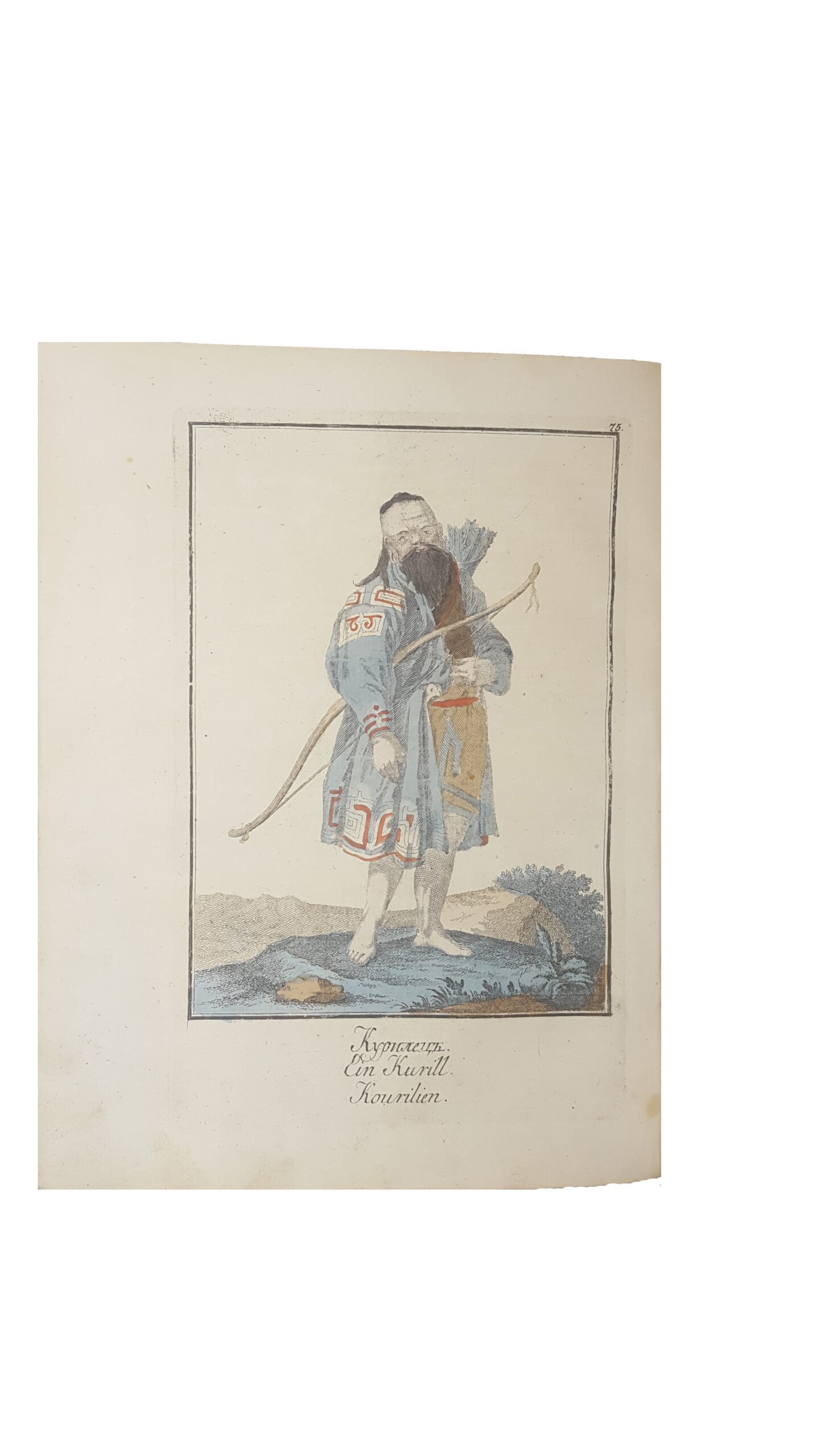 Описание всех обитающих в Российском Государстве народов, их житейских обрядов, обыкновений, одежд, жилищ, упражнений, забав, вероисповеданий и других достопамятностей. С  гравированными изображениями народов и  виньетами / творение, за несколько лет пред сим на немецуом языке Иоганна Гошшлиба Георги, в переводе на российский язык весьма во многом исправленное и вновь сочиненное. В 4 ч. Ч. 3-4. СПб.: Иждивением книгопродавца Ивана Глазунова; При Императорской Академии Наук, 1799.