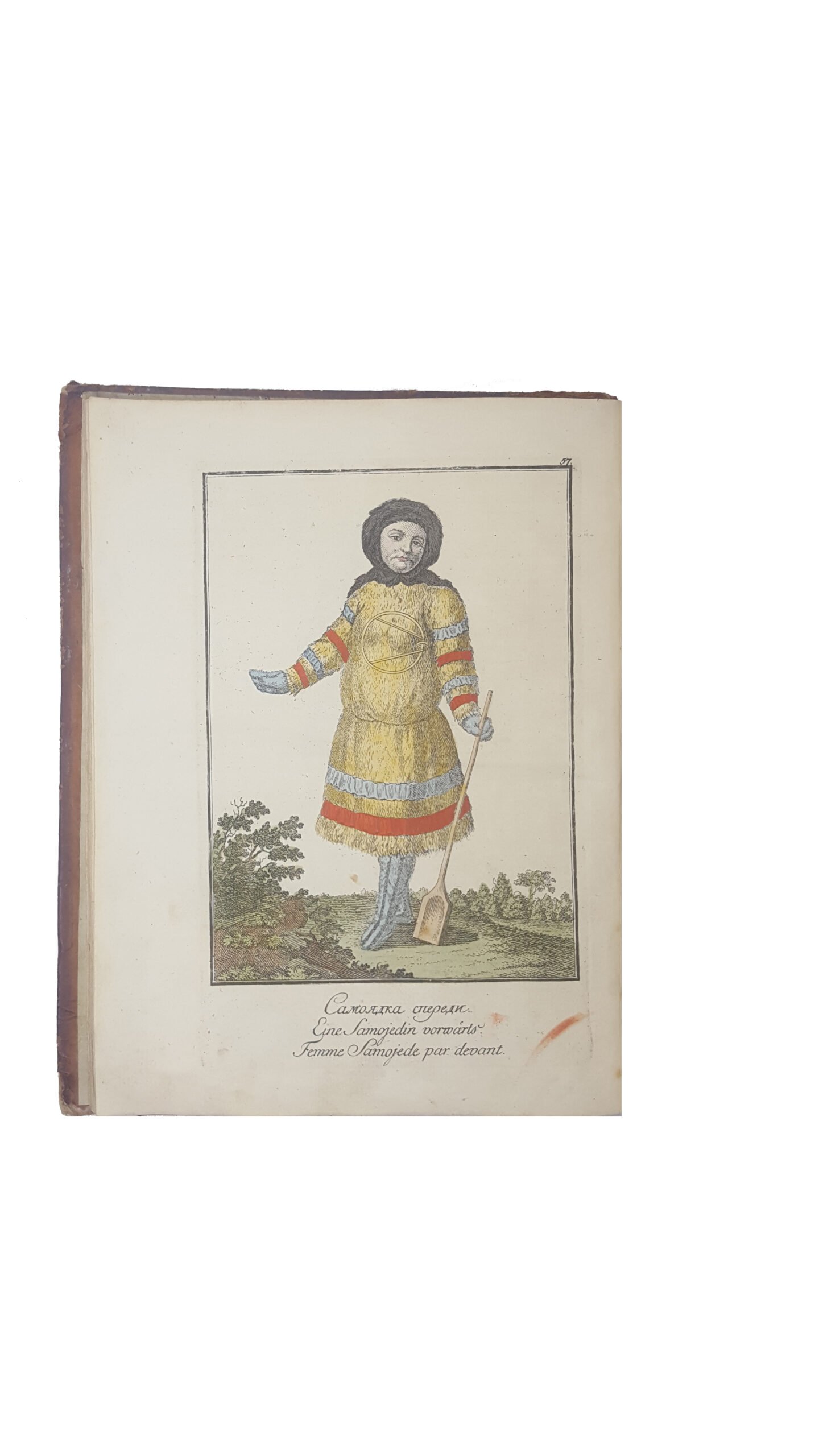 Описание всех обитающих в Российском Государстве народов, их житейских обрядов, обыкновений, одежд, жилищ, упражнений, забав, вероисповеданий и других достопамятностей. С  гравированными изображениями народов и  виньетами / творение, за несколько лет пред сим на немецуом языке Иоганна Гошшлиба Георги, в переводе на российский язык весьма во многом исправленное и вновь сочиненное. В 4 ч. Ч. 3-4. СПб.: Иждивением книгопродавца Ивана Глазунова; При Императорской Академии Наук, 1799.