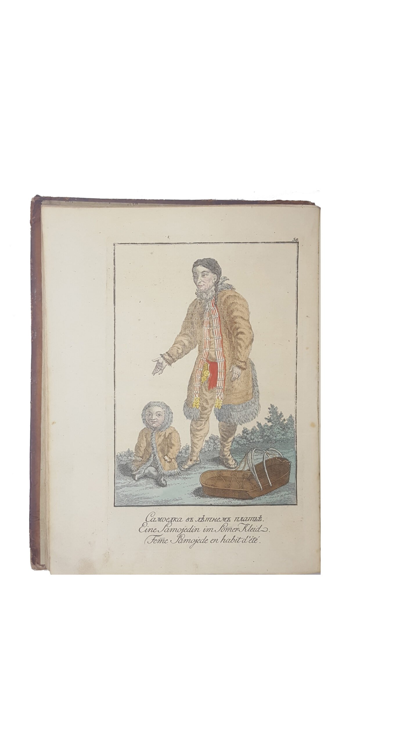 Описание всех обитающих в Российском Государстве народов, их житейских обрядов, обыкновений, одежд, жилищ, упражнений, забав, вероисповеданий и других достопамятностей. С  гравированными изображениями народов и  виньетами / творение, за несколько лет пред сим на немецуом языке Иоганна Гошшлиба Георги, в переводе на российский язык весьма во многом исправленное и вновь сочиненное. В 4 ч. Ч. 3-4. СПб.: Иждивением книгопродавца Ивана Глазунова; При Императорской Академии Наук, 1799.