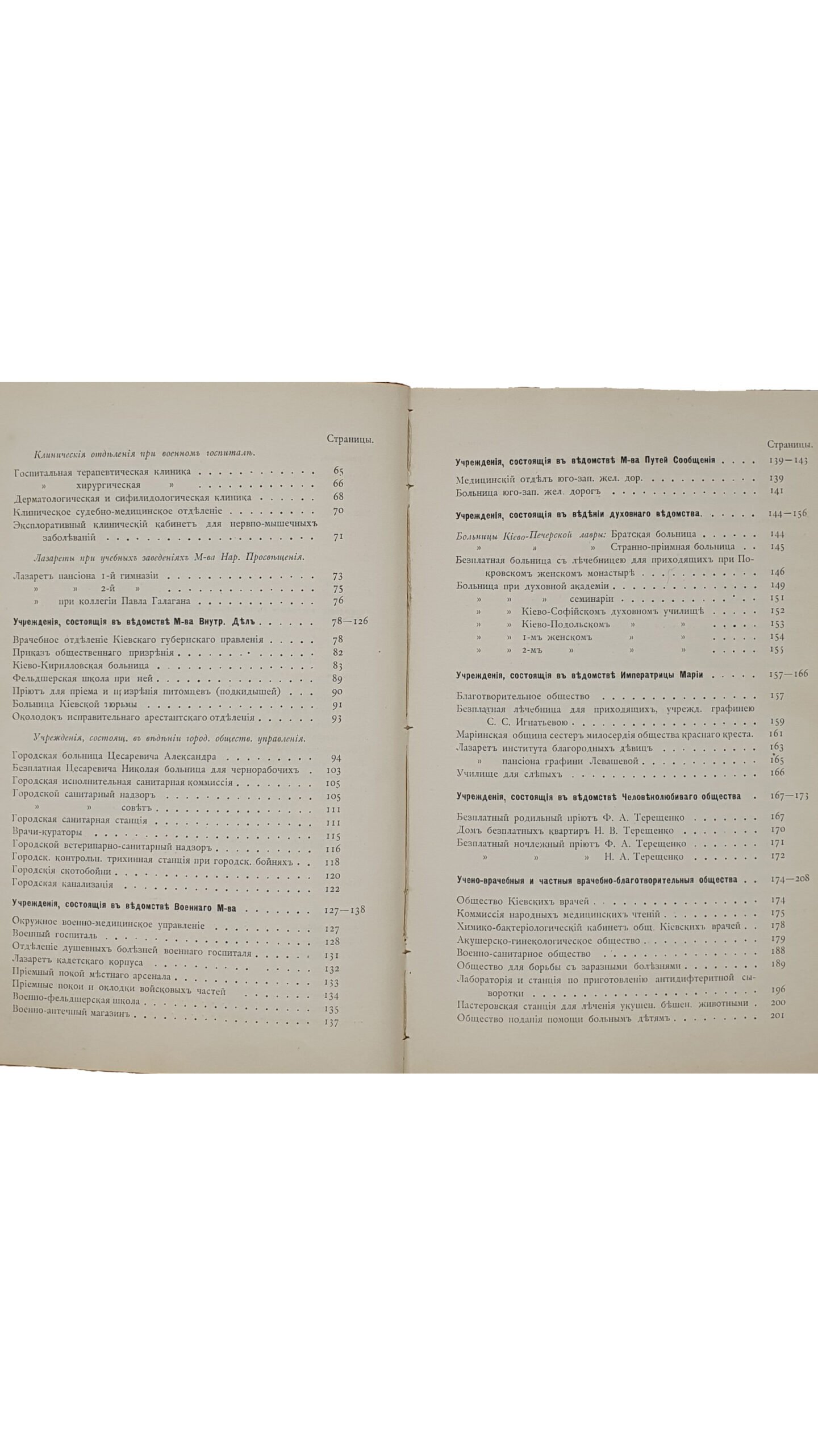 Сахновский В. Н.  Врачебно-санитарные учреждения г. Киева .  Справочная книжка для членов  VI  Cъезда Общества русских врачей в память Н. И. Пирогова.  сост. В. Н. Сахновский.  КИЕВ . Типография  Петра Барского.  1896 год.