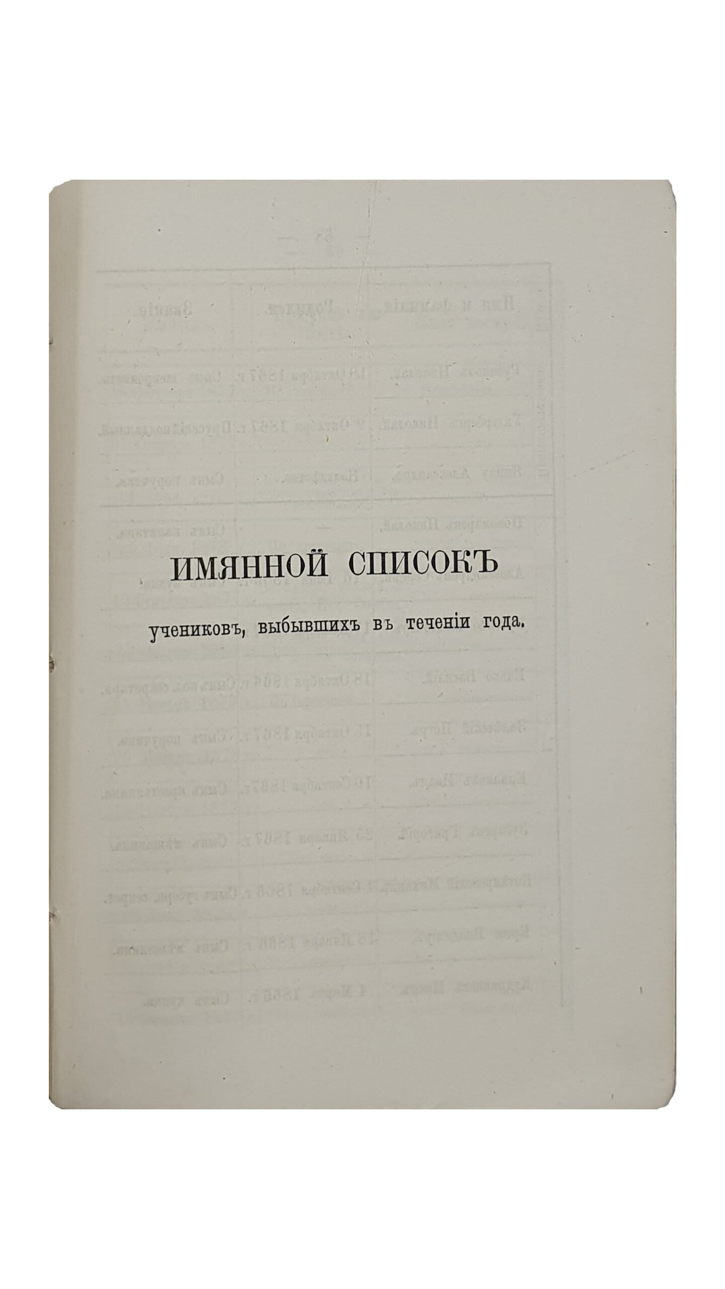 ОТЧЁТ о состоянии Первой Харьковской Гимназии за 1877/8 учебный год.  Составлен Секретарём Педагогического Совета , Учителем И. Шейдтом.  ХАРЬКОВ.  Типография М. Зильберберга.  1878.