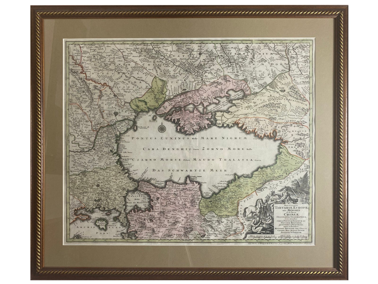 Nova et accurata  TARTARIA  EUROPA seu MINORIS et in fpecte  CRIMEA.