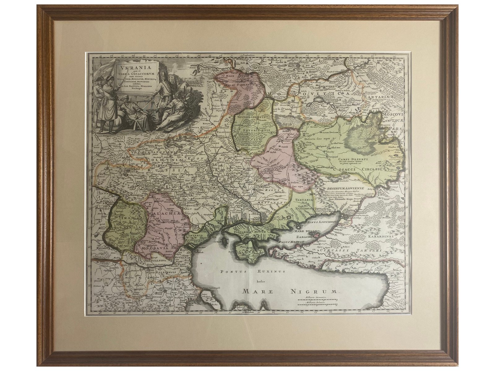 VKRANIA   Terra  Cosaccorvm.