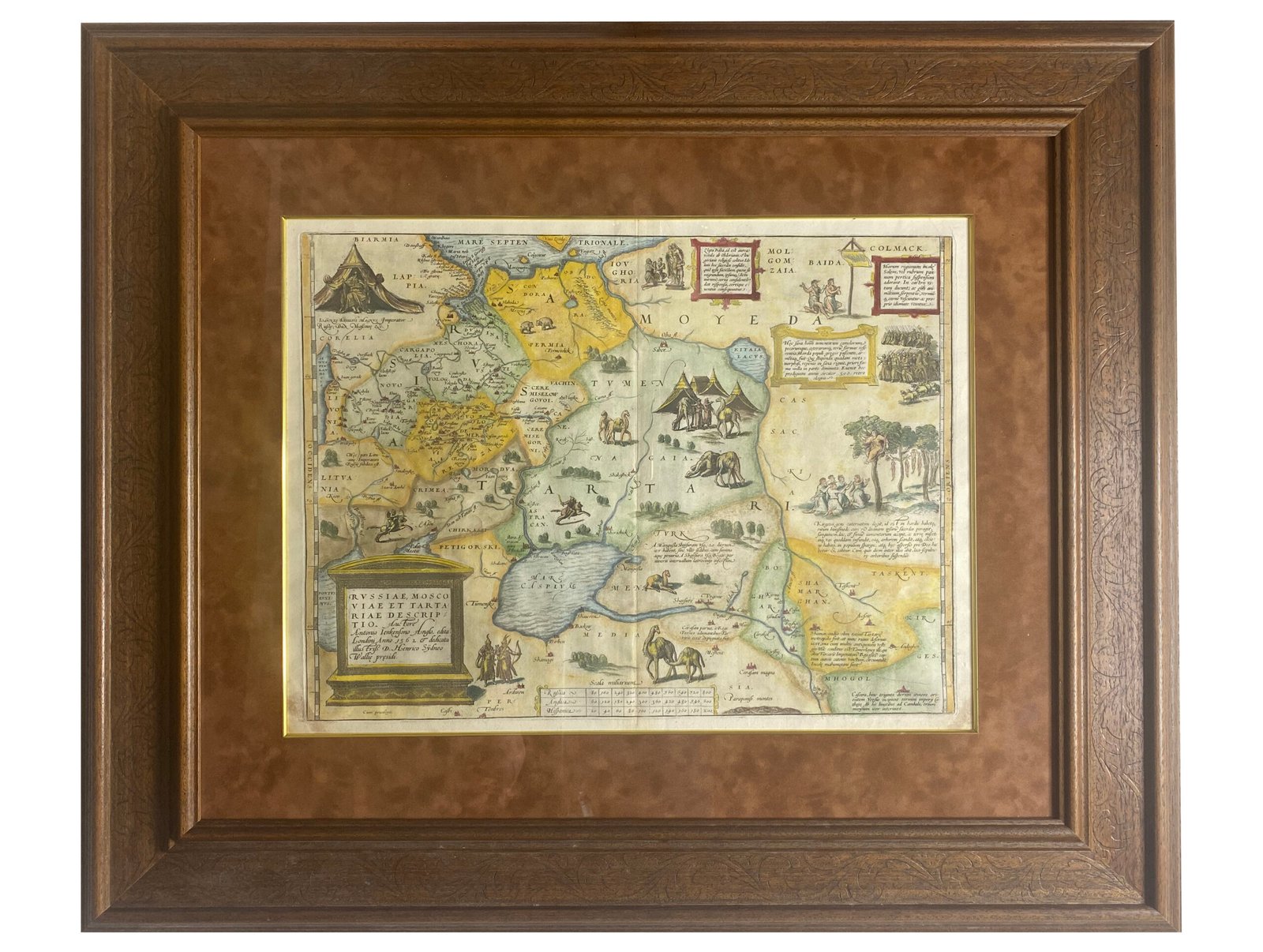 RVSSIAE , MOSCOVIAE ET TARTARIAE DESCRIPTIO.  1562.