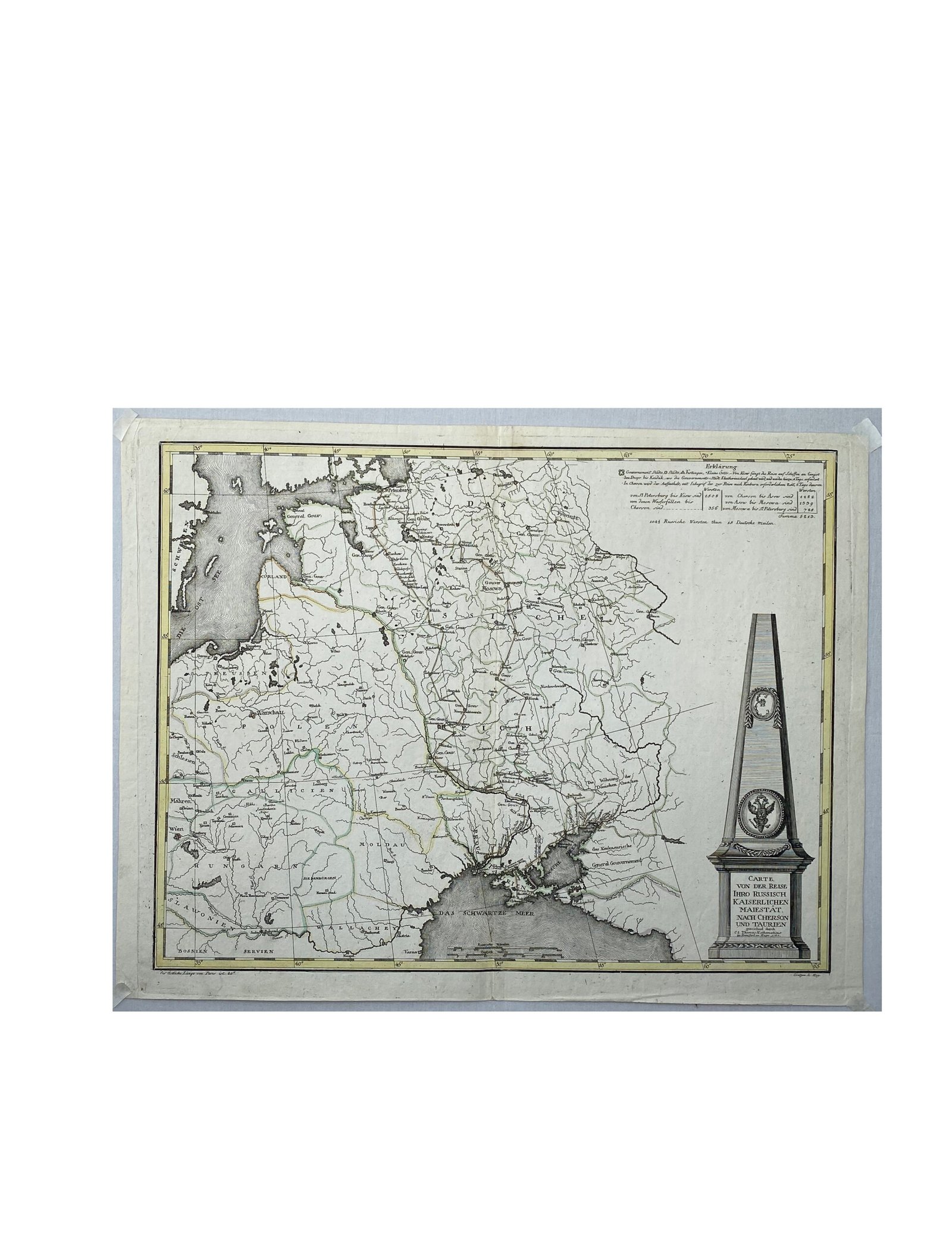 Херсон.Путешествие Екатерины II в Крым.Ван дер Рейс .1767