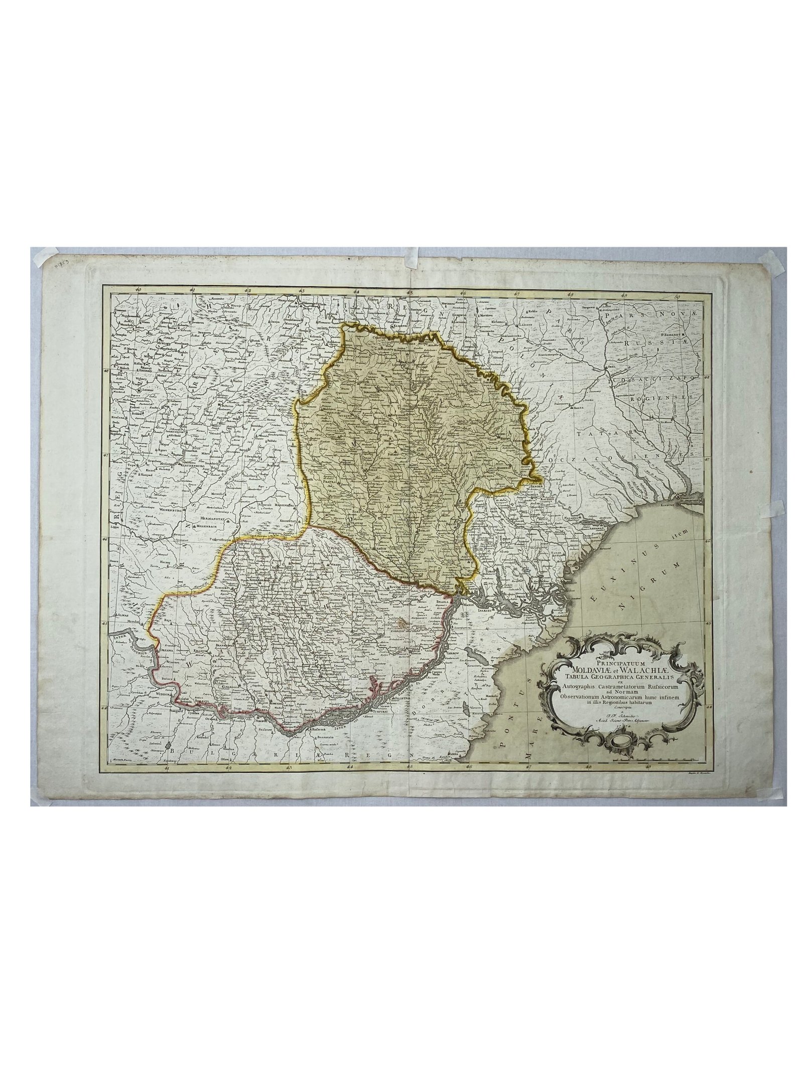 Principatuum Moldavie et Walachiae. Schmidt