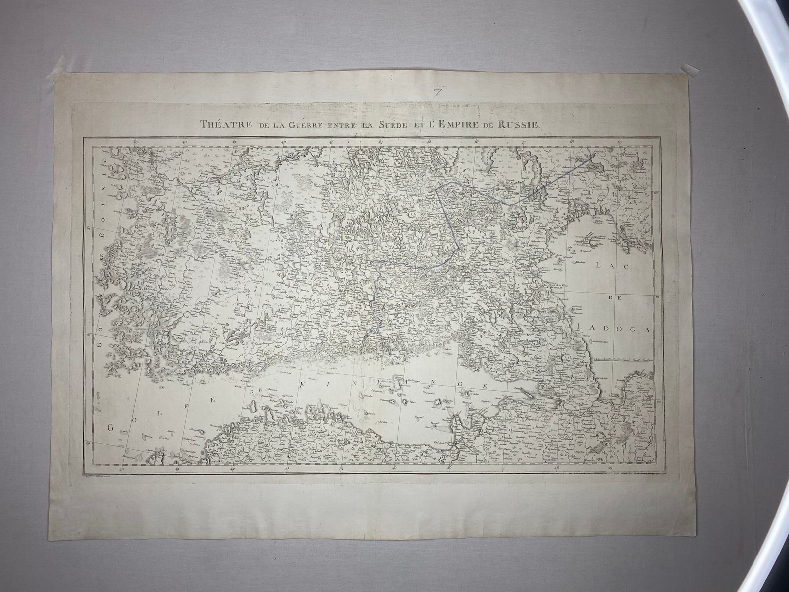 Theatre de la Guerre entre la Suede et l»Empire de Russie.