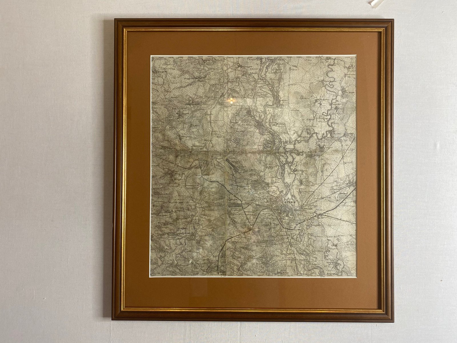 Карта Киевской области специальная.