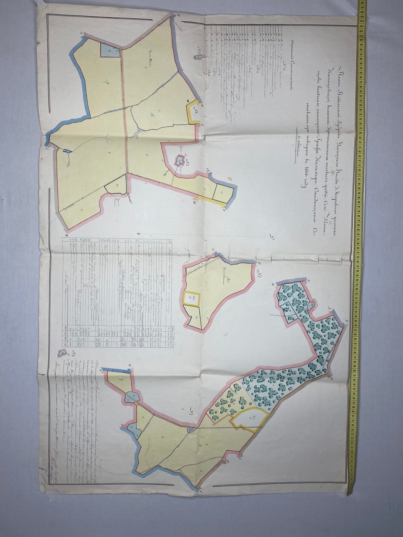 Село Конищево, Ушицкого уезда, Подольской губернии, 1866 г.  Украина.